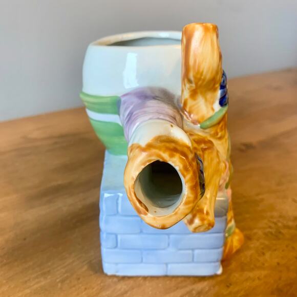 Feitx Porcelain Humpty Dumpty Teapot Vintage Cute Whimsical - Picture 5 of 14